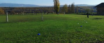 Stade Clôture Partielle + Portique