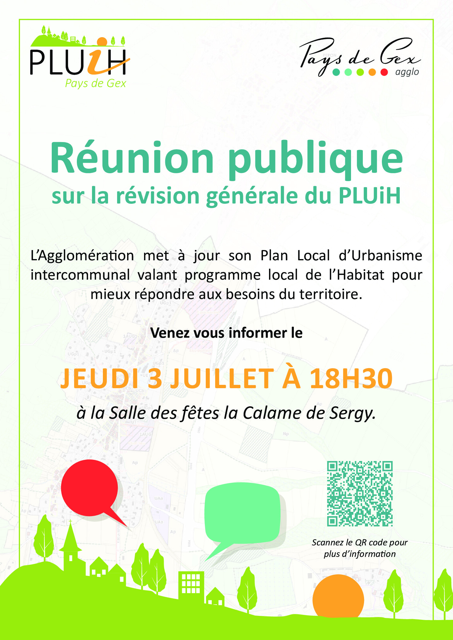 Consultation révision PLUiH Jeudi 3 juillet 2025